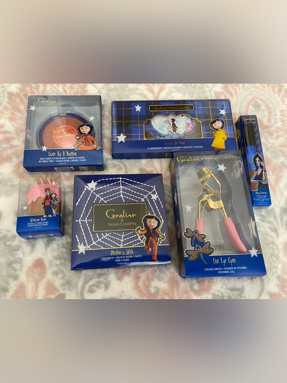 Coraline x Beauty Creations 6 Piece Makeup Set